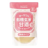 オーサワの有機玄米甘酒 なめらか 200g