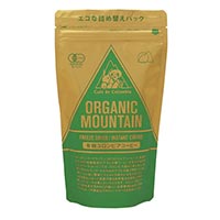 オーガニックマウンテン 有機インスタントコーヒー 袋 （80g）