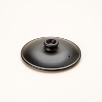 マスタークック けんこう片手鍋フタ 黒色（大）1200ml用
