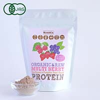 Ken&Co.（ケンアンドコー）(R) オーガニック 生プロテインパウダー ミックスベリー 250g