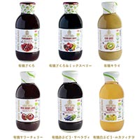 GEORGIA’S NATURAL（ジョージアズ ナチュラル） オーガニック100％ ストレート ジュース 全6種お味見セット