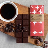 【着物パッケージ】 カカオレート ベトナム（ドンナイ産） 野生のアンドロメダコーヒー Cacaolate（R）Origin/Vietnam Wild coffee 38g