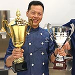 イタリアジェラート協会開催の国際コンテストで3年連続入賞した様子