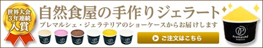 自然食屋のジェラート　ミルク、ノンミルク、ヴィーガン対応　特別つめ合わせセット