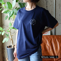 プレマルシェ・ボディバランス・オーガニックコットンTシャツ ネイビー／Ｌサイズ