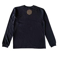 プレマルシェ・ボディバランス・オーガニックコットン・ロングスリーブTシャツ スミクロ／Ｌサイズ