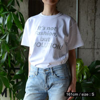 プレマルシェ It's REVOLUTION Tシャツ ホワイト／Ｌサイズ