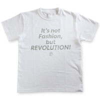 プレマルシェ It's REVOLUTION Tシャツ ホワイト／ＸＬサイズ