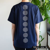プレマルシェ・ボディバランス・オーガニックコットン・復活Tシャツ ネイビー／Ｓサイズ
