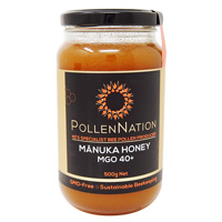 PollenNation マヌカハニーMGO 40+（マルチフローラル） 500g