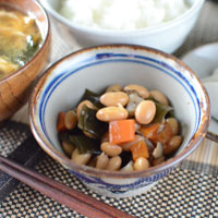 プレマシャンティ 島根野菜のお惣菜 野菜と大豆  70g