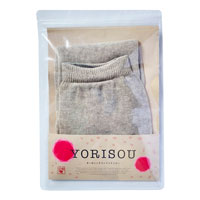 プレマシャンティ YORISOU 無縫製ハーフパンツ　YAKU&COTTON