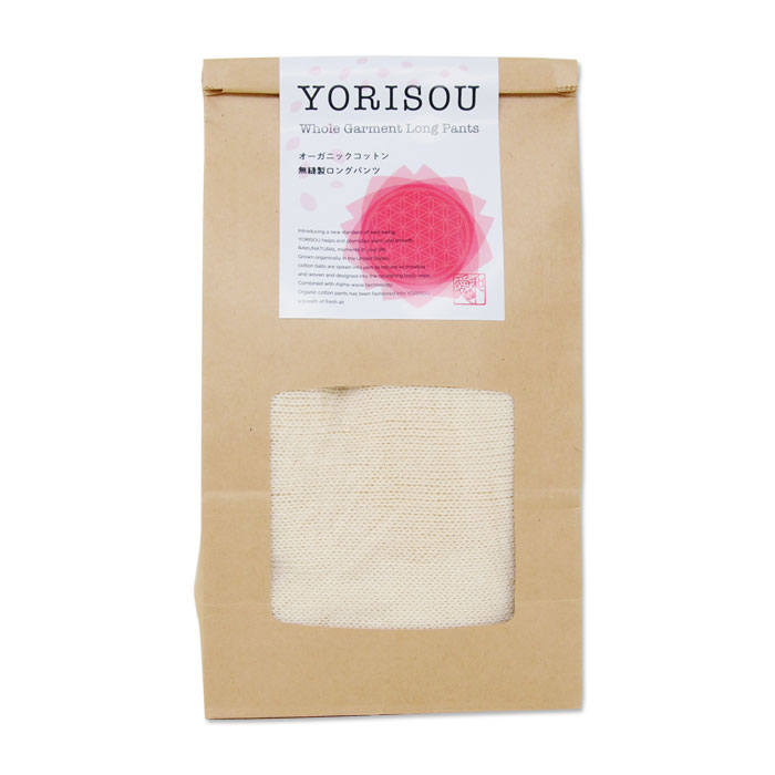 YORISOU 無縫製ロングパンツ ORGANIC COTTON