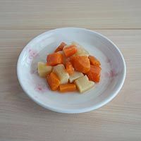 プレマシャンティ プラス野菜 有機じゃが玉にんじん 70g
