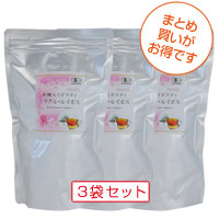 プレマシャンティ 【3袋セット】 有機ルイボスティ ミラクル・ルイボス 180g/3g×60包 ×3袋