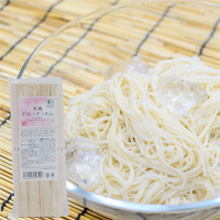 プレマシャンティ有機手延べそうめん200g