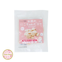 プレマシャンティ お米の にこちゃんビスケ  30g