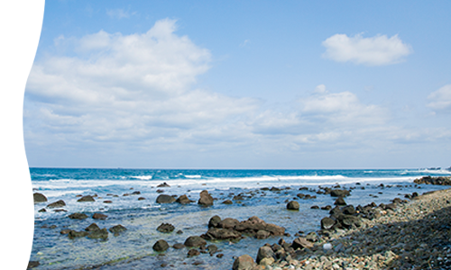 能登半島の海