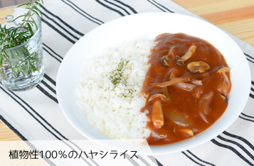 植物性100%のハヤシライス