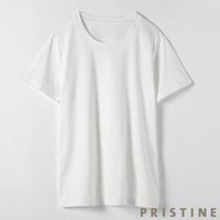 プリスティン 天竺ベーシックTシャツ Mサイズ
