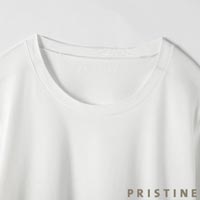 プリスティン 天竺ベーシックTシャツ Mサイズ