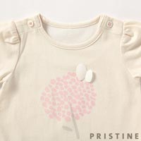 プリスティン ベビー お花チュチュグレコ 70-80cm