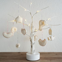 プレマ×プリスティンコラボ
パジャマの残布でつくるオーガニックコットンのオーナメント