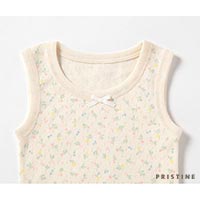 プリスティン ベビー ラディッシュ柄タンクトップ ナチュラル/100-110cm