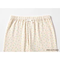 プリスティン ベビー ラディッシュ柄レギンス ナチュラル/80-90cm