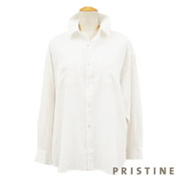 プリスティン カルゼ2WAYシャツ ホワイト/Mサイズ