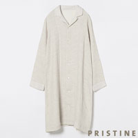 プリスティン ヤク綾wガーゼパジャマワンピース Mサイズ びんちょうたんコム