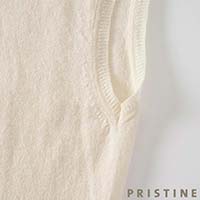PRISTINE（プリスティン） ペーパーコットンノースリーブ ナチュラル／Mサイズ