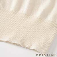 PRISTINE（プリスティン） ペーパーコットンノースリーブ ナチュラル／Mサイズ