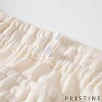 PRISTINE（プリスティン） フライスギャザーパジャマ ナチュラル／Mサイズ