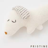 PRISTINE（プリスティン） ベビー ダックスガラガラ ナチュラル