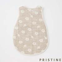 PRISTINE（プリスティン） ベビー ヤクコットンボールガーゼスリーパー グレー／50-80cm
