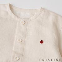 PRISTINE（プリスティン） ベビー 変わりガーゼパジャマ ナチュラル/80-100cm