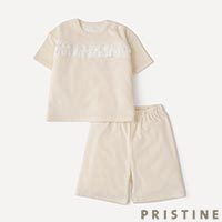 PRISTINE（プリスティン） ベビー ノーマルパイルパジャマ ナチュラル/80-100cm