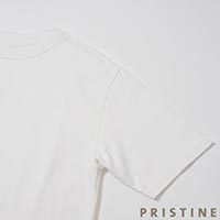 PRISTINE（プリスティン） スムージー天竺半袖プルオーバー ホワイト/Mサイズ