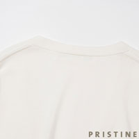 PRISTINE（プリスティン） 強撚Vネックカーディガン ホワイト/Mサイズ