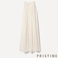 PRISTINE（プリスティン） カラミ刺繍ワンピース ナチュラル/Mサイズ