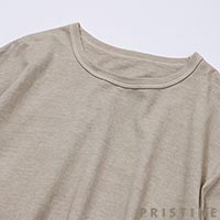 PRISTINE（プリスティン） ReCottonTシャツ(染) ライトグレー/Mサイズ