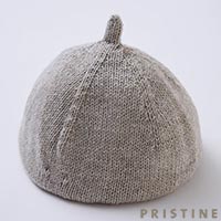 PRISTINE baby（プリスティン ベビー） ベレー帽・プチマフラーセット グレー/80-90cm