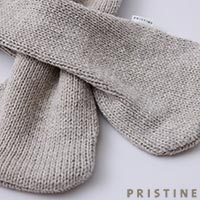 PRISTINE baby（プリスティン ベビー） ベレー帽・プチマフラーセット グレー/80-90cm