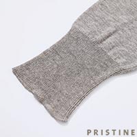 PRISTINE（プリスティン） 爽ヤク長袖プルオーバー グレー/Mサイズ