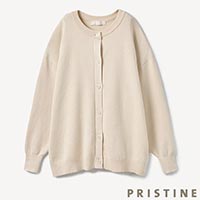 PRISTINE（プリスティン） ビッグカーディガン ナチュラル/Mサイズ