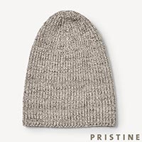 PRISTINE（プリスティン） もちむぎニットワッチ ナチュラルブラウン/M-Lサイズ