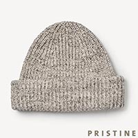 PRISTINE（プリスティン） もちむぎニットワッチ ナチュラルブラウン/M-Lサイズ