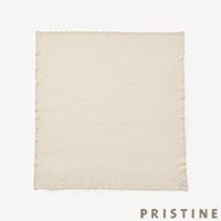 PRISTINE（プリスティン） アルパカレーシーニットスカーフ ナチュラル