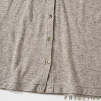 PRISTINE（プリスティン） ヤクシアーフードカーディガン グレー/Mサイズ